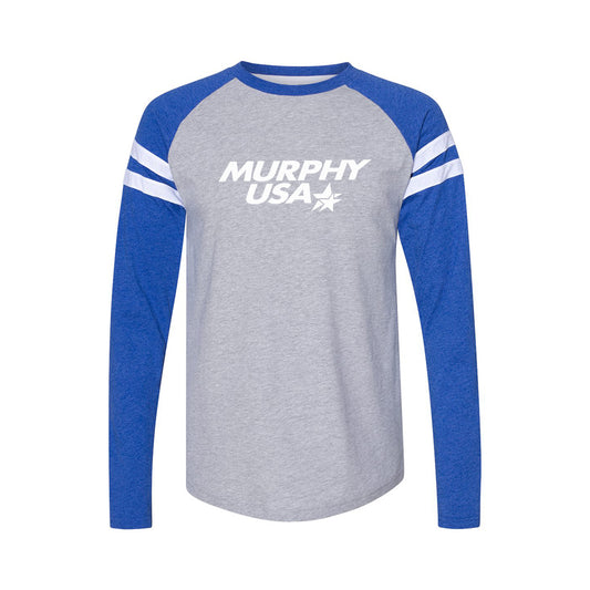 LAT Fine Jersey Mash Up Long Sleeve Tee